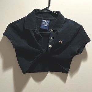 Vintage Cropped Ralph Lauren Tee